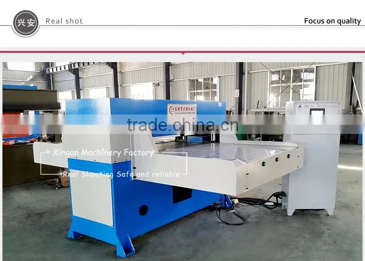 CNC four column hydraulic foam cutting machine EVA sheet cutter