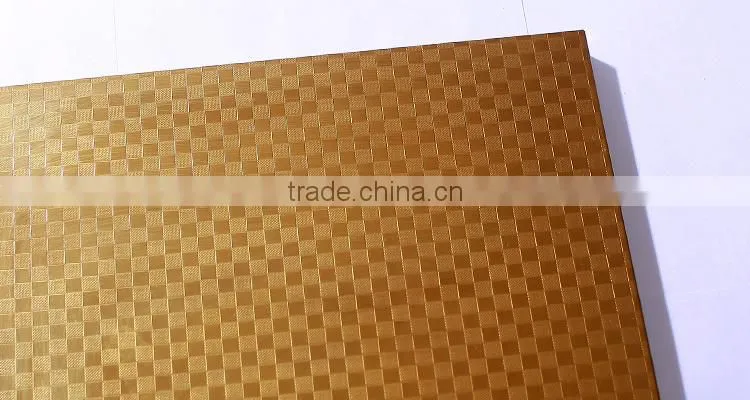 Gold Decorative 201 304 stainless steel plate sheet