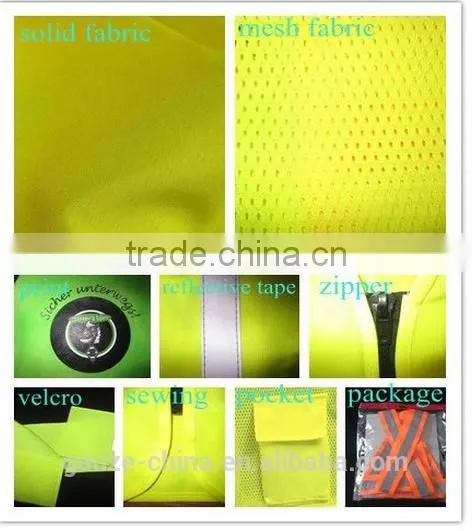 glow in the dark fabric vest clothing