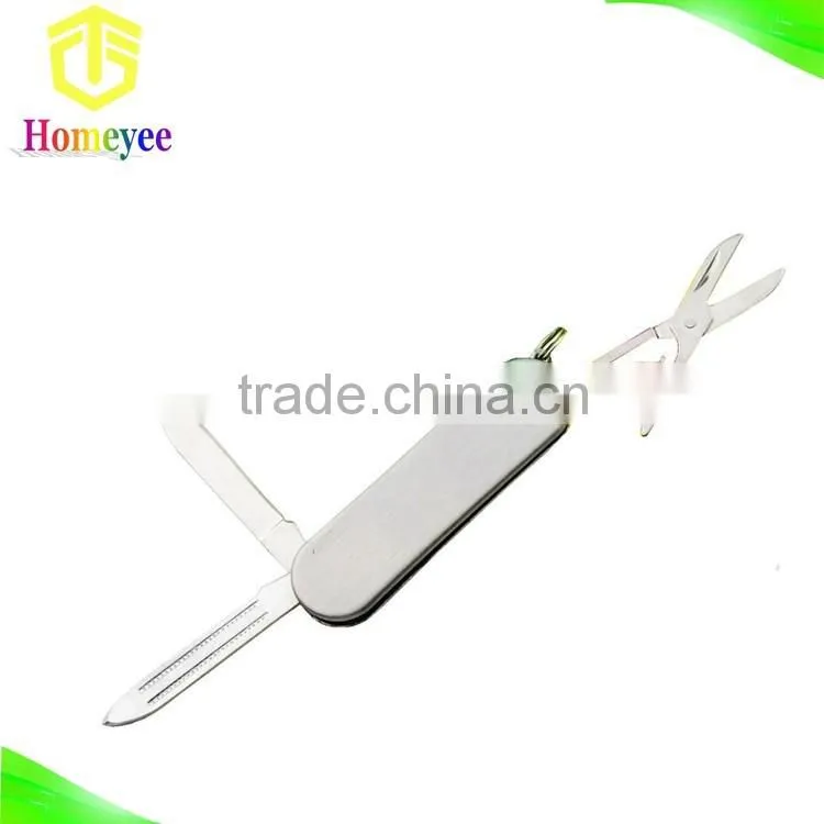 Mini keychain tool, promotional gift knife, multifunction pocket knife
