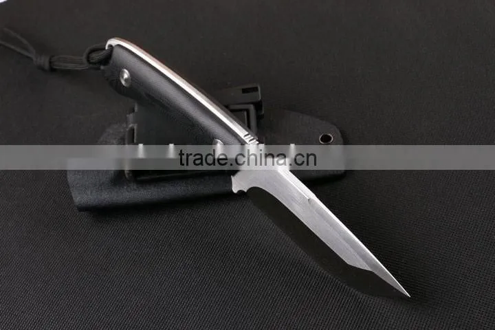 OEM D2 hunting knife fixed blade 60 hrc