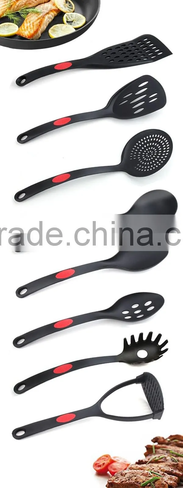 Food Grade Nylon Kitchen Utensils Sets Of Nylon Cooking Tools