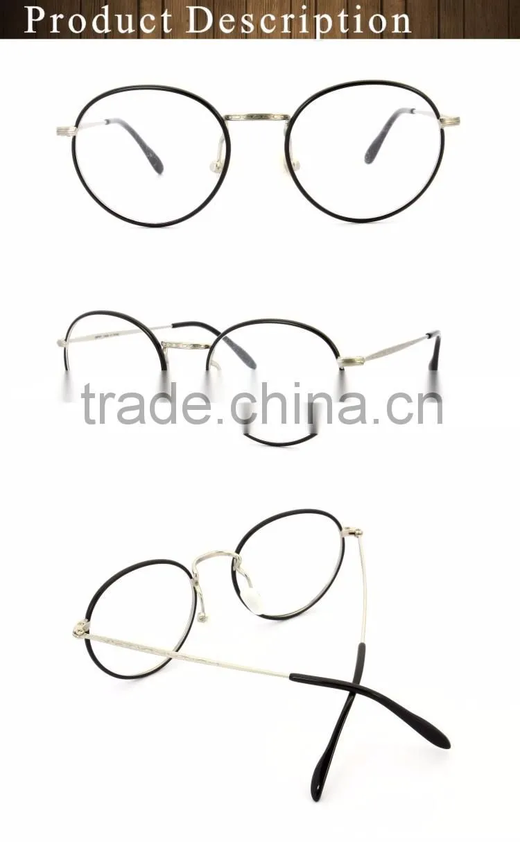 GB102 Simple Retro Style round frame reading glasses