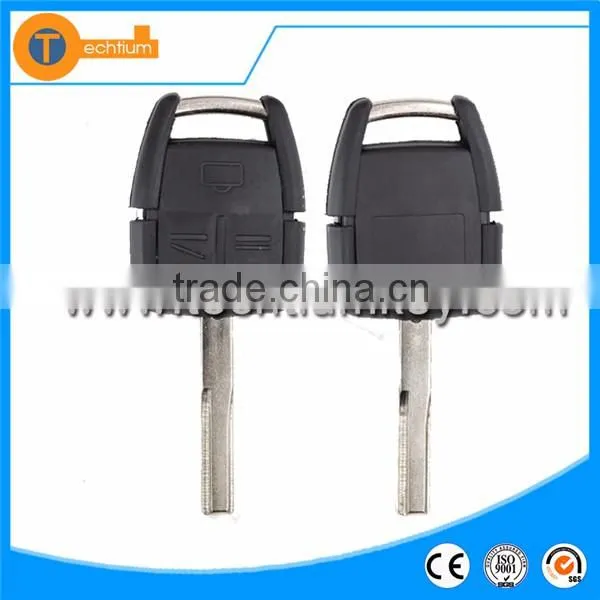 high quanlity 3 button remote key case with uncut hu43 blade black color no logo for Opel Astra g Vectra