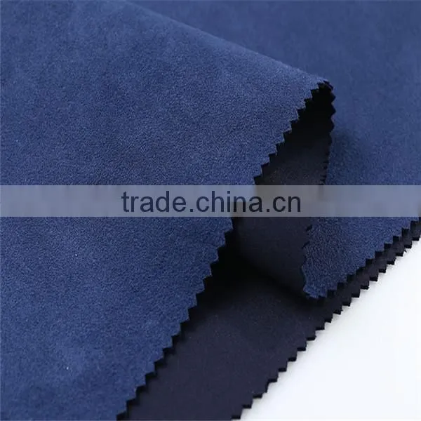 2015 New arrival Garment use Wholesale suede fabric for sofa fabric