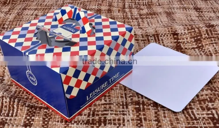 2014 guangzhou factory Fancy Custom Cake Boxes