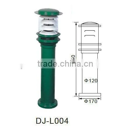 E27 Lamp Holder Garden Bollard Light GLT-L004