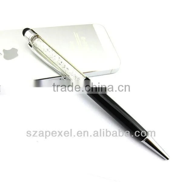High sensitive conductive crystal touch stylus pen for iPhone,iPad