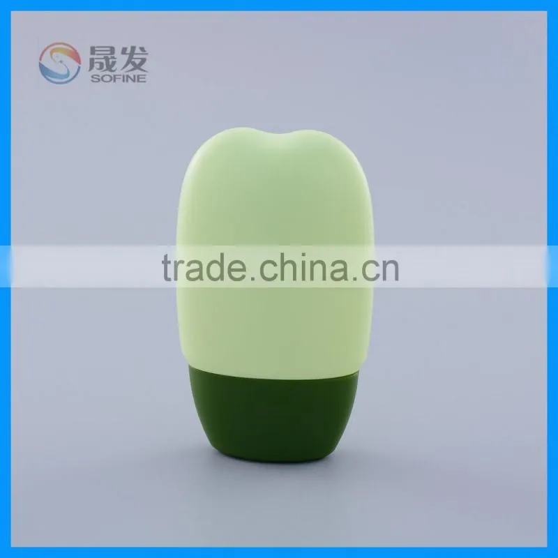 Body sunscreen lotion bottle