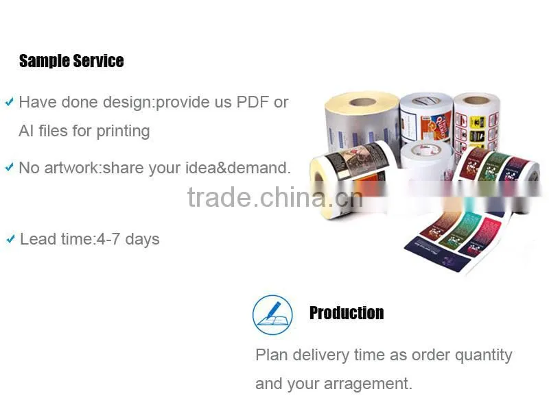 2015 Luxury Wine Sticker Label Paper Custom For Global Customers China Manufacturer