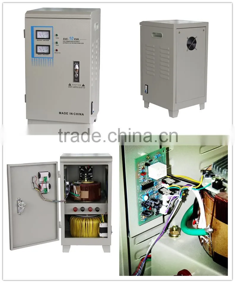 ME-SVC-10KVA Single Phase full power automatic power stabilizer