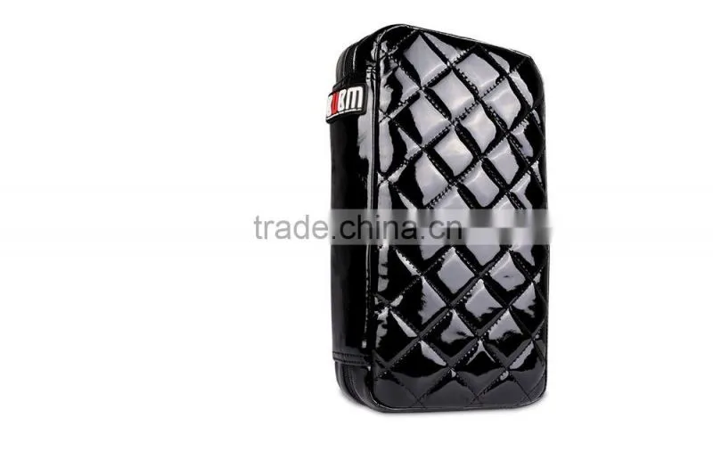 Black Wholesale BUBM 64 capacity pu leather CD Case waterproof