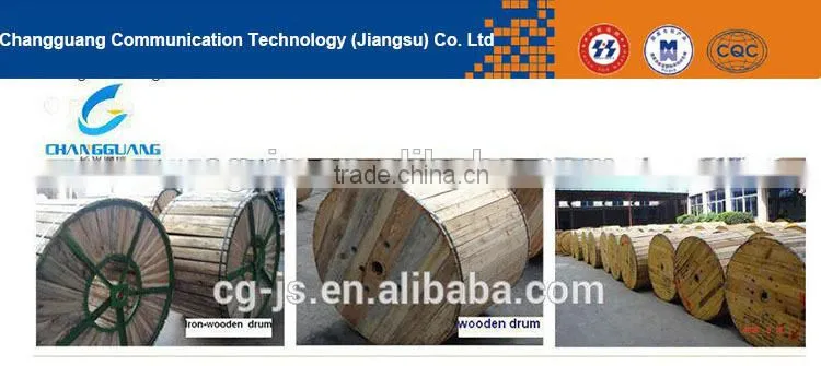 Stranded loose tube armored cable outdoor GYTA/S audio video cable