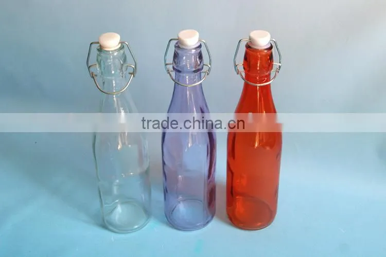 500ml spray color glass bottles for liquor