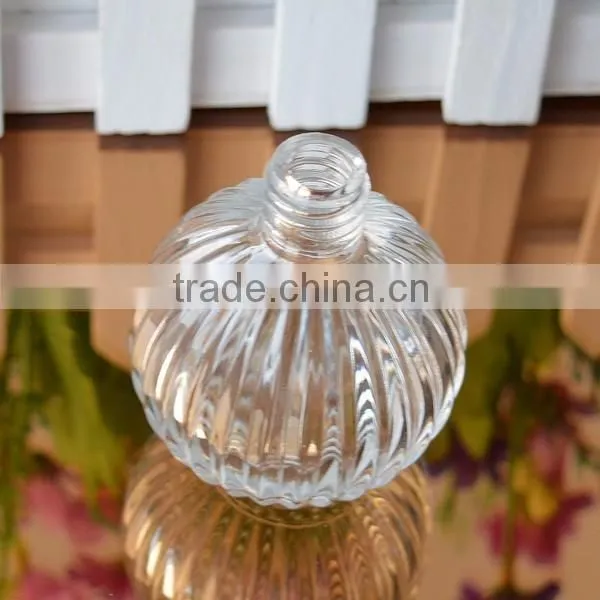 Clear glass gel nail polish bottle/glass perfume bottle