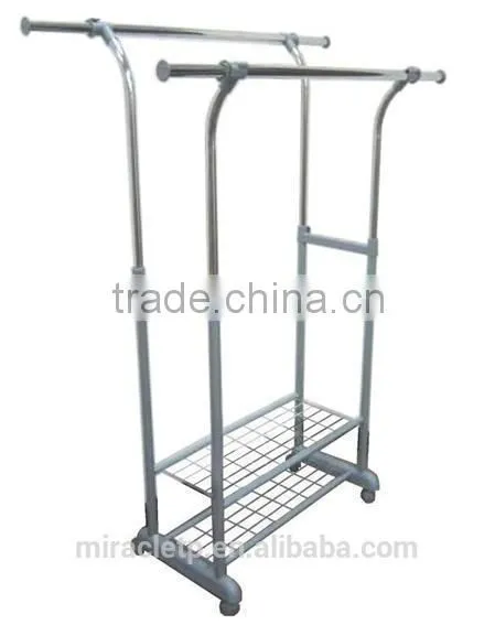 Sigle Movable Garment Rack