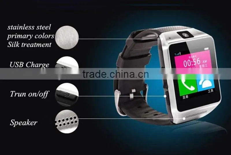 GV08 Smartwatch Quad Band 1.54 Inch Bluetooth BT Dialer Camera gt08 Smart Watch Phone