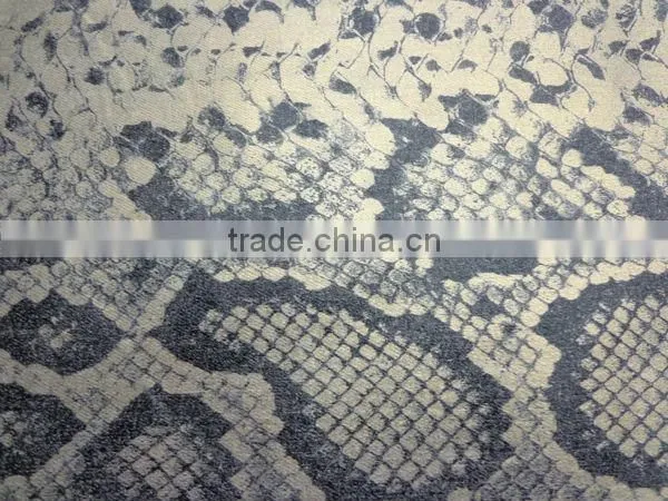 Snake Skin Printed Fabric for Denim Pattern 2m1320