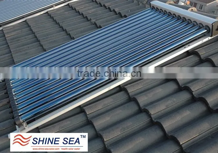 best selling heat pipe solar collector for swimming pool