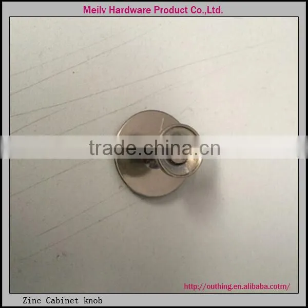 High quality ISO9000 zinc used wooden furniture cabinet zinc knobs