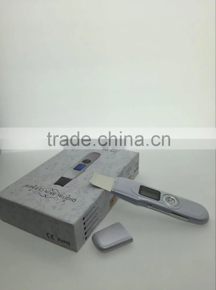 AYJ-H100D mini ultrasonic skin cleaners /ultrasonic skin scrubber spatula