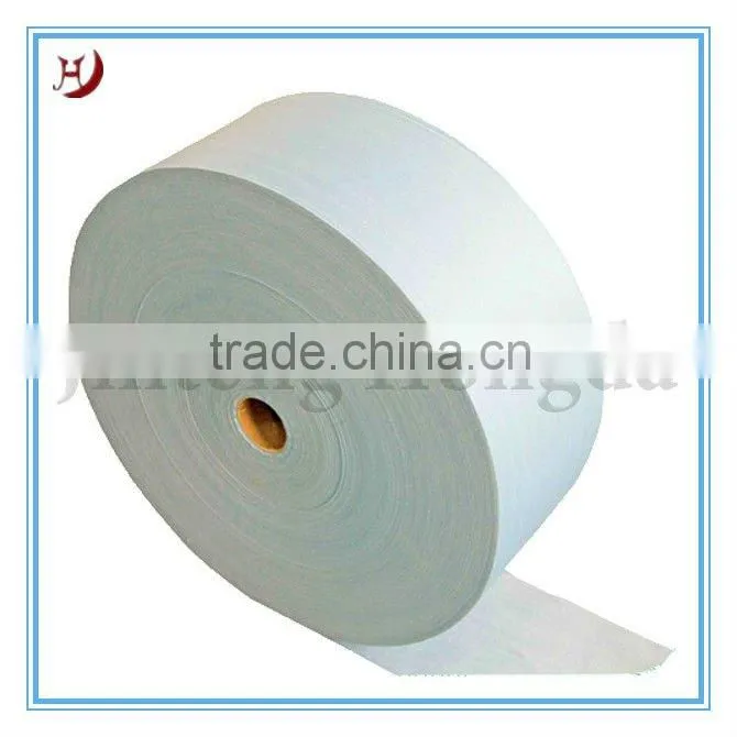 Nonwoven fabric facial mask and raw material