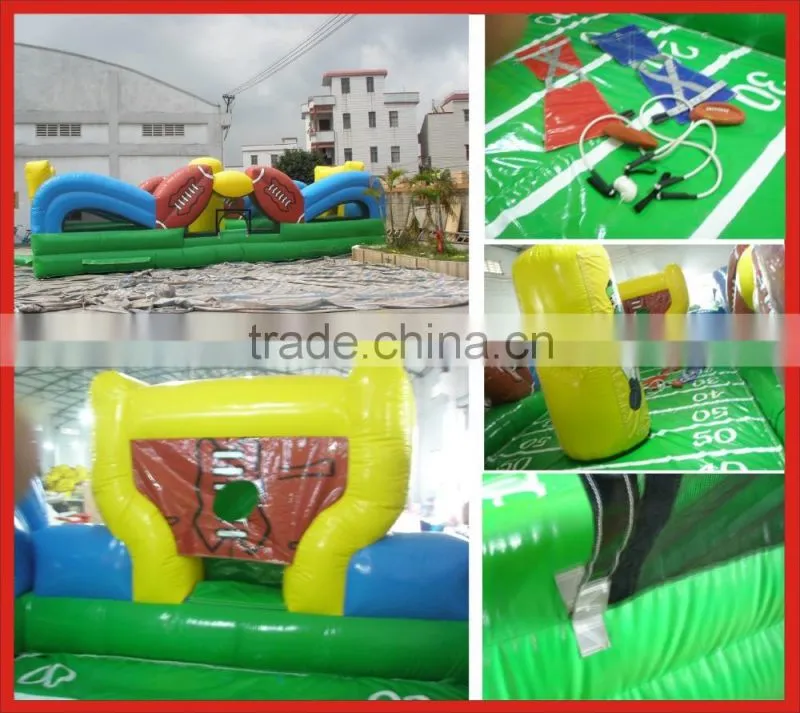 Inflatable Deluxe First N Goal Tug Of War Football Games For Sale