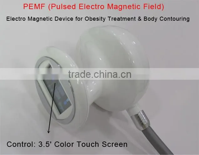 2014 Cyclone RF Bipolar RF&Vacuum Fast Slimming Equipment - PEMF Shape