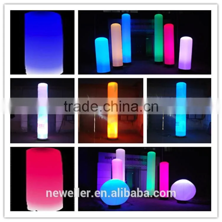 China Manufacture top sell lighting inflatable pillar With Good Price