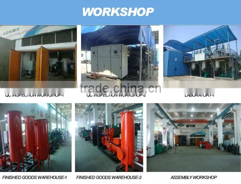 200KW CHP Biogas Generator With CE And ISO Certificate