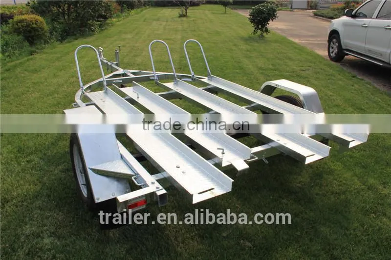 2015 hot sale ! Galvanized Motorcycle trailer