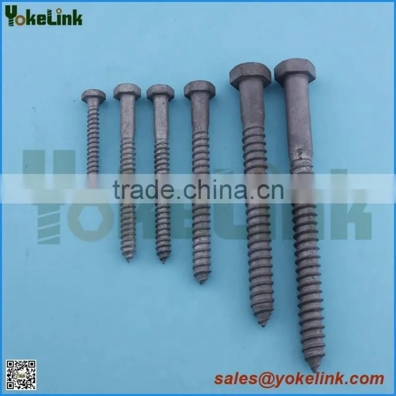 Hot dip galvanized regular Lag screw