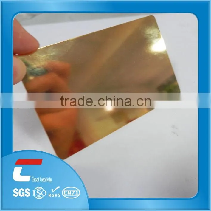 laser cut metal business card with hico magnetic stripe and signature panel free samples
