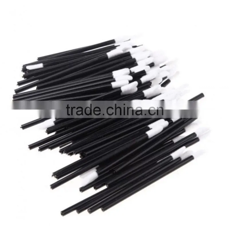 100PCS Disposable MakeUp Lip Brush Lipstick Gloss Wands Applicator Make Up Tool