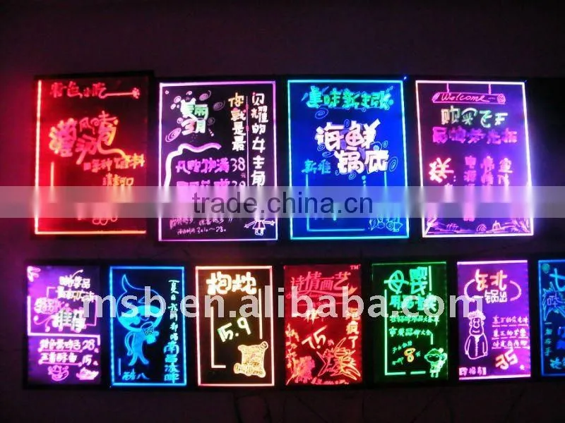 rewritable signboard/LED fluorescent writing board-PROMOTION SEASON