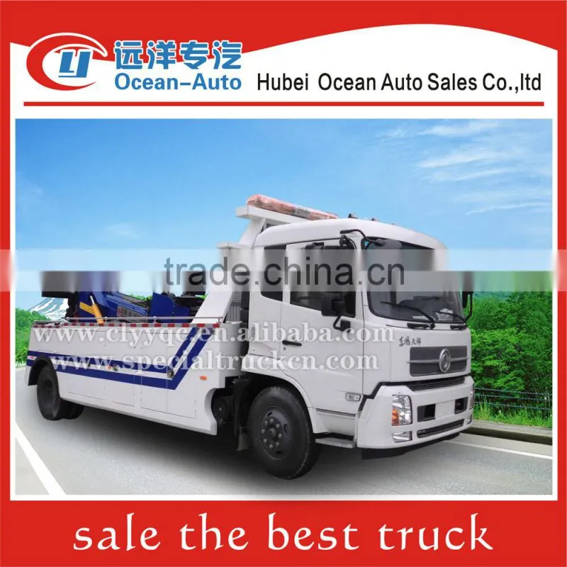 Dongfeng Kingrun 4X2 road recovery towing truck sale
