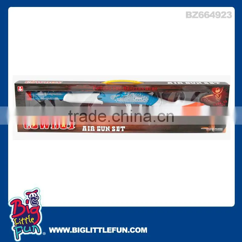 Toy cowboy gun set