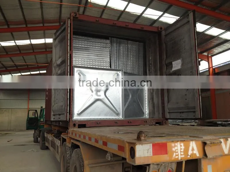 hot-dipped galvanized pressed steel water tank/Water tank for agricultural irrigation