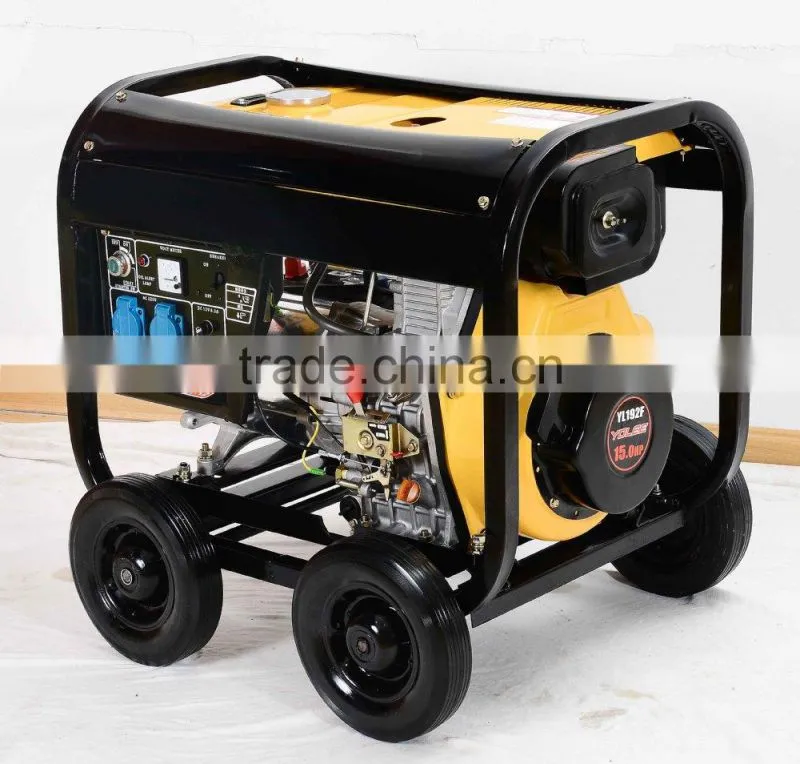 7kw open frame diesel generator
