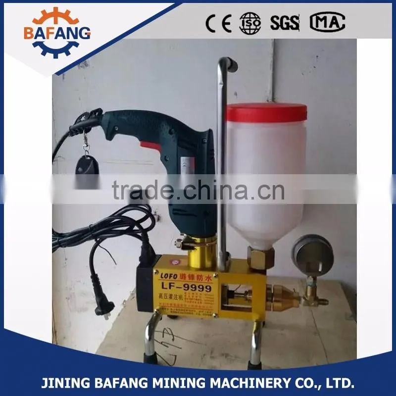 High pressure waterproof grouting machine for contruction