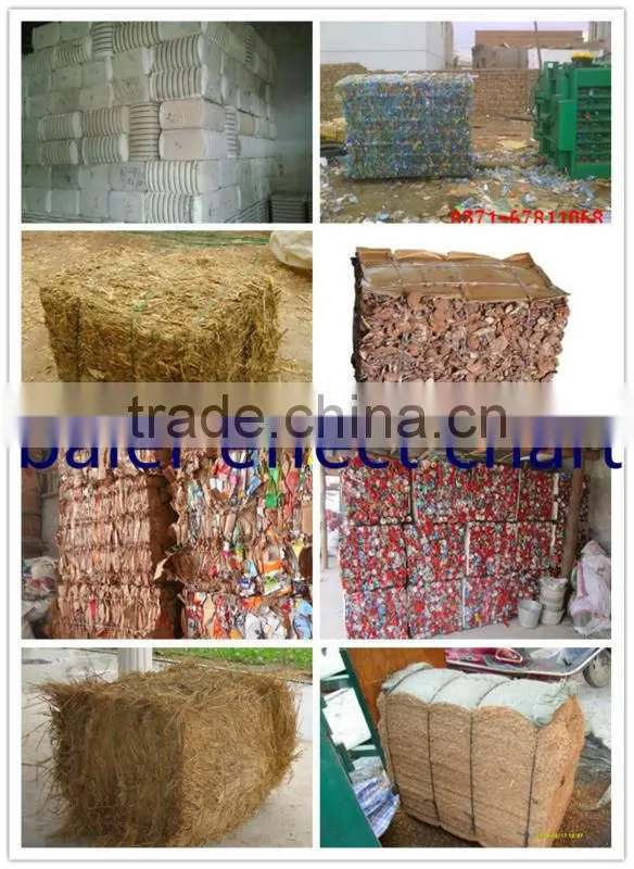 XSQ-50 Hydraulic fully automatic Horizontal hay and straw baler machine,baling press