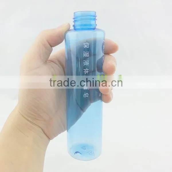 50ml cosmetic Biodegradable bottle, glossy sturdy and transparent colored pla plastic bottle