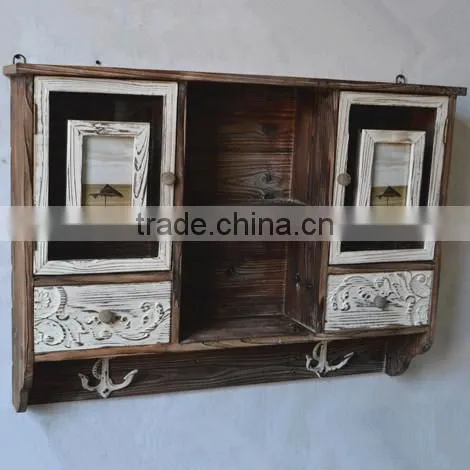 2015 high quality kitchen wall hanging wood cabinet