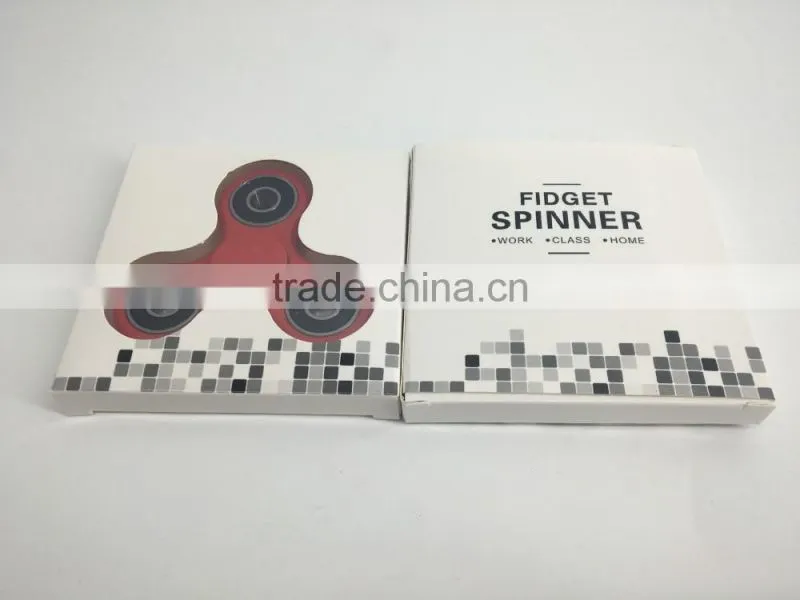 Hot new product White black red Full or Hybrid Ceramic Bearing 608 fidget toy hand finger spinner for adults