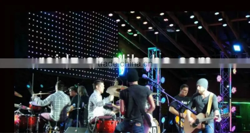Led curtain for stage backdrop light Madrix compatible for video ,flash