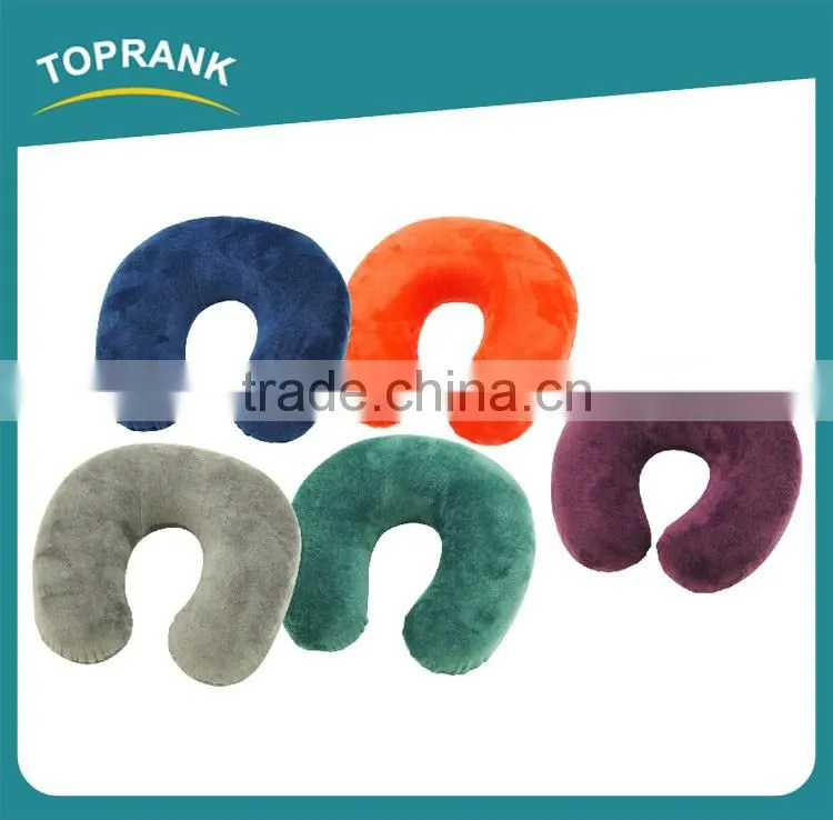 Toprank cheap neck use memory foam pillow, travel memory pillow with button, comfortable travel memory foam pillow
