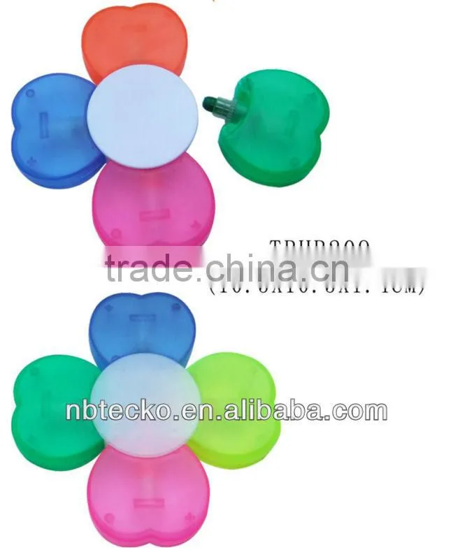 Hot selling flower shaped gel highlighter