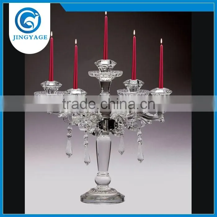 candelabra centerpieces wedding crystal