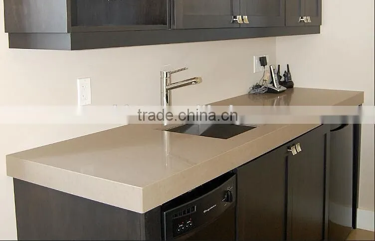 Chinese factory prices artificial quartz stone for kitchen cabinets