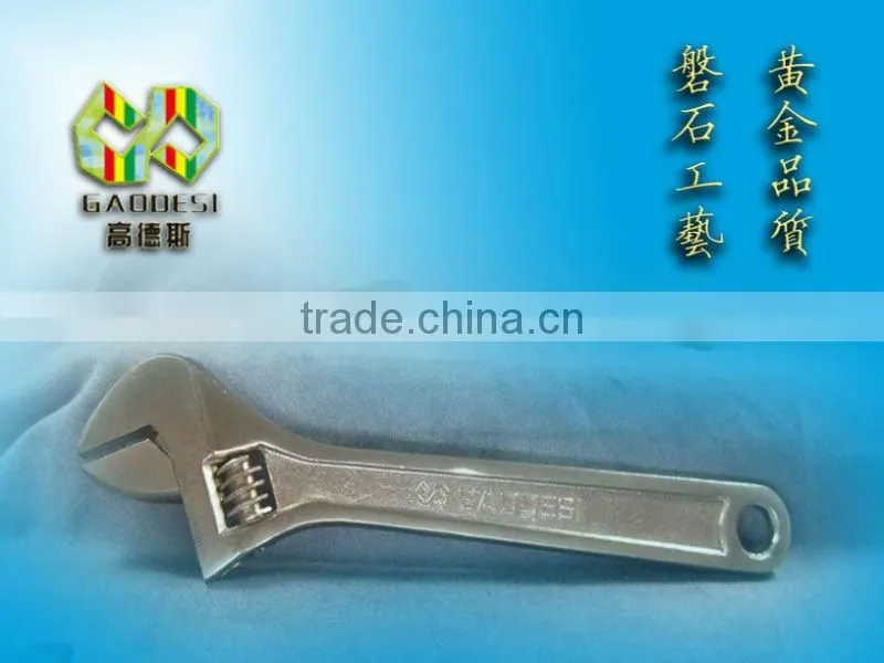 nickle alloy adjiustable wrench